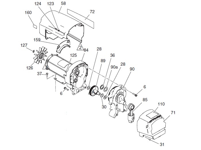 G-7-1 Привод насоса (ProCont) Mark X